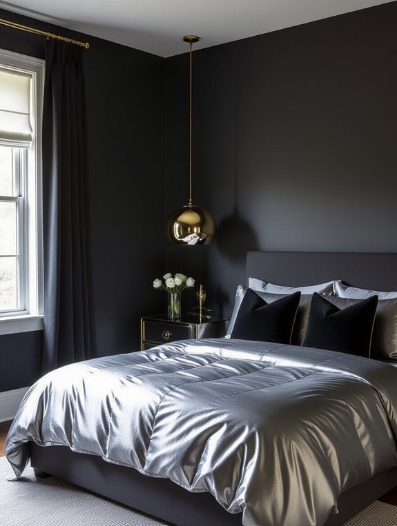 metallic accents elevate elegance