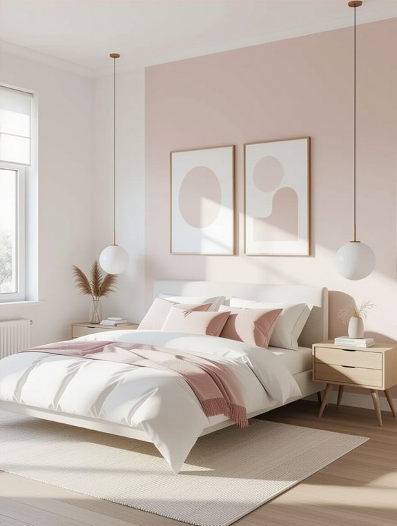 mid century modern bedroom design