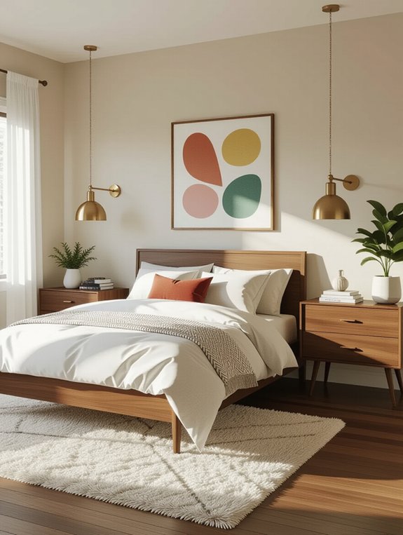 mid century modern furniture selection