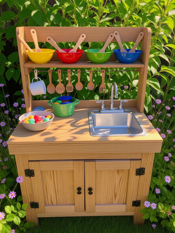 mini mud kitchen essentials