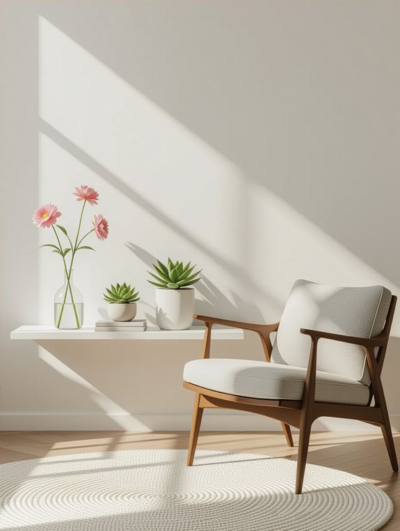 minimalist decor for serenity