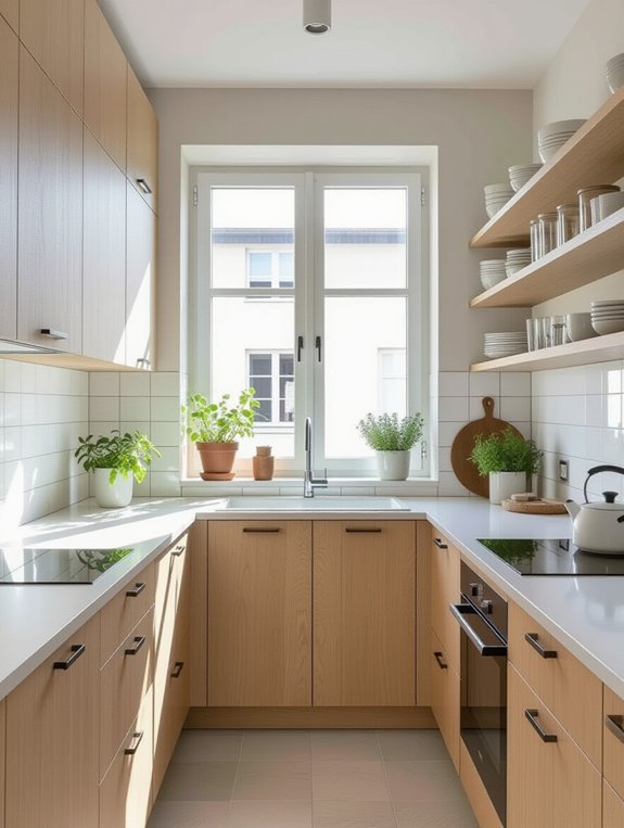 minimalist functional kitchen design