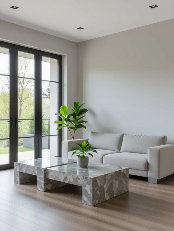 minimalist minecraft living room