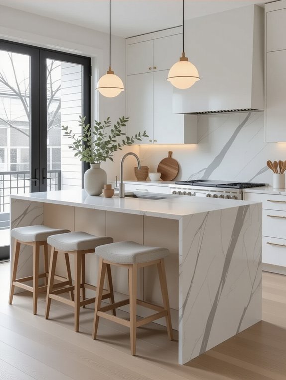minimalist scandinavian kitchen elegance
