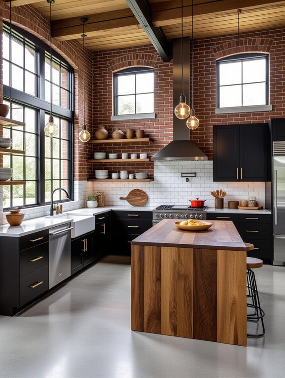 modern rustic kitchen elegance