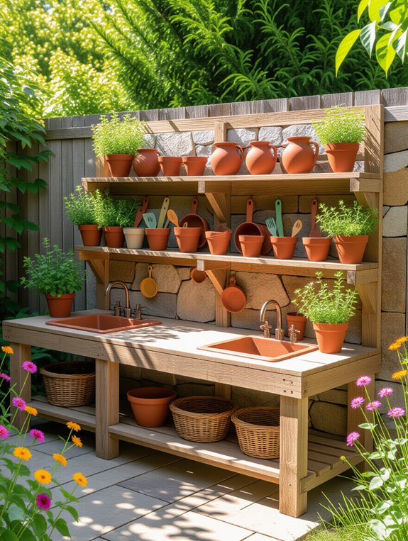 multi level outdoor play