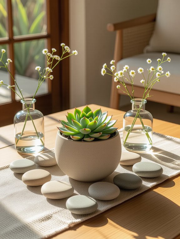 natural decor for tranquility