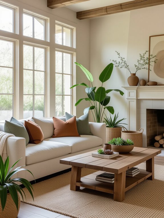 natural elements for warmth