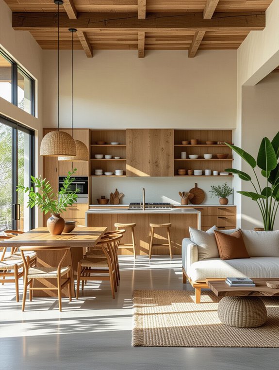 natural elements in interiors