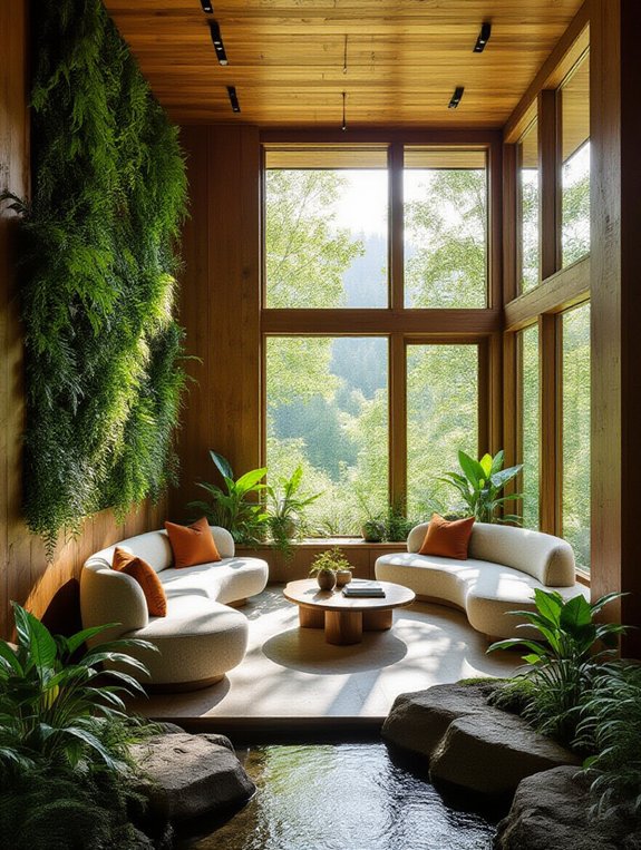 natural materials and plants