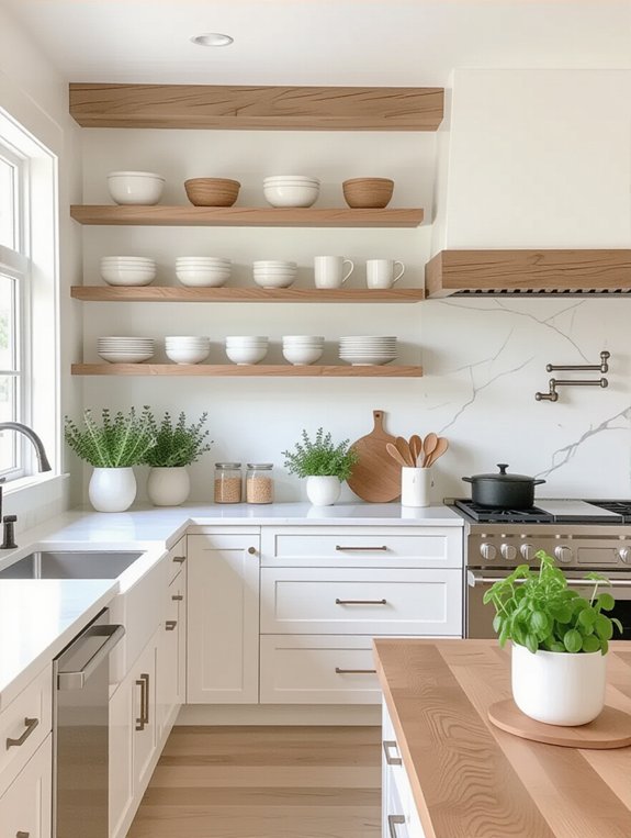 natural minimalist kitchen aesthetics