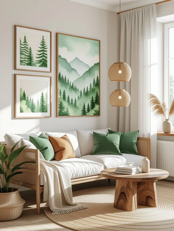 nature inspired art choices