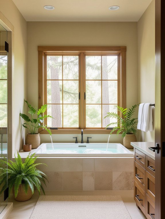 nature inspired bathroom design