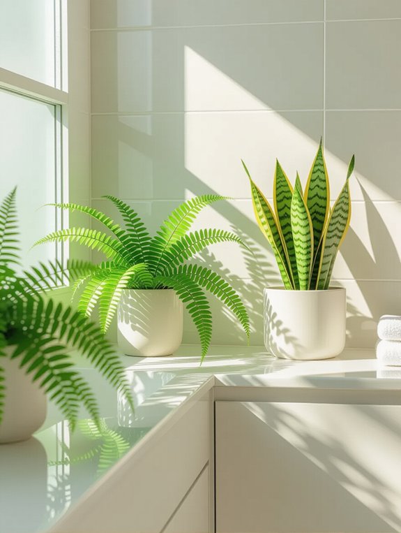 nature inspired bathroom enhancements