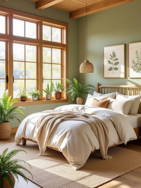 nature inspired calming sanctuary