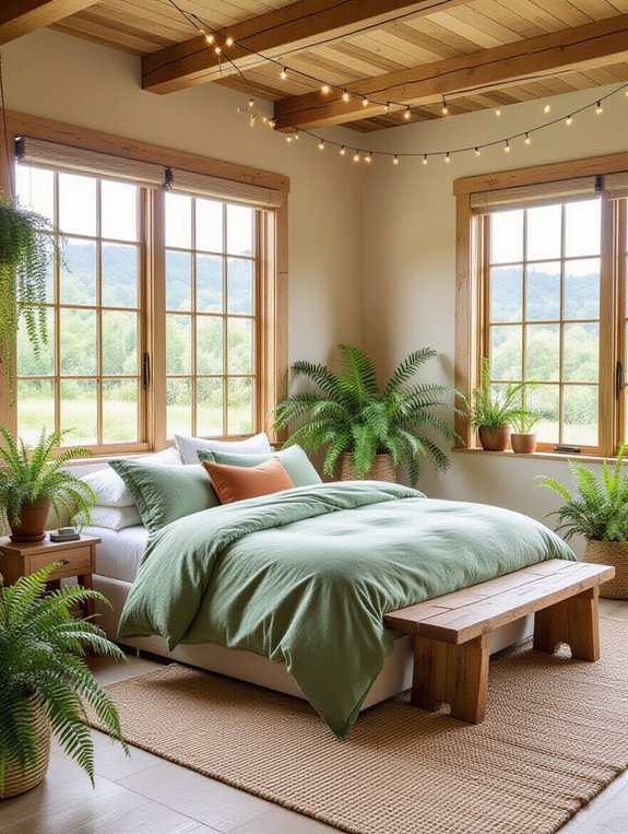 nature inspired indoor ambiance