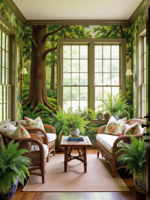 nature inspired interior decoration