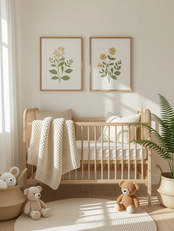 nature inspired nursery decor