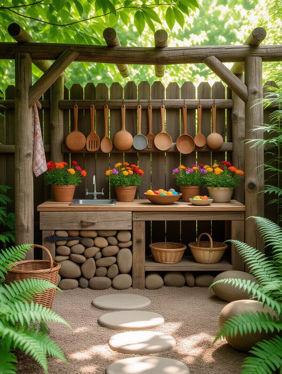 nature inspired outdoor play