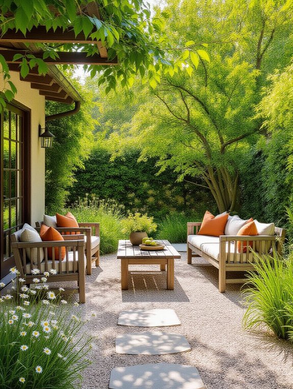 nature inspired outdoor sanctuary