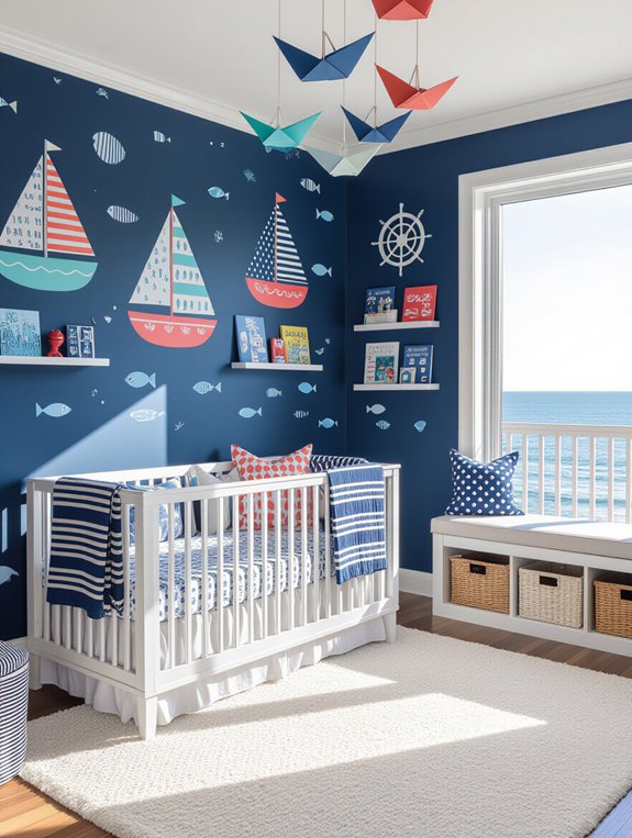 nautical nursery design elements