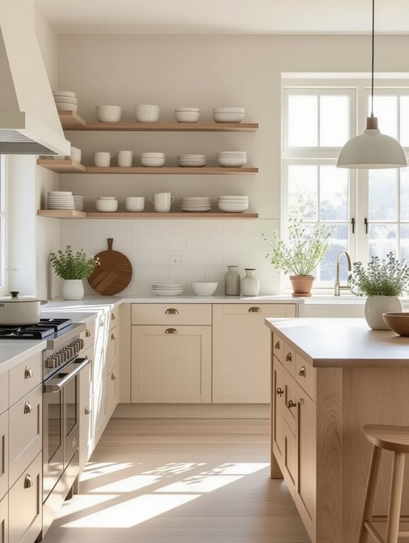 neutral tones create serenity