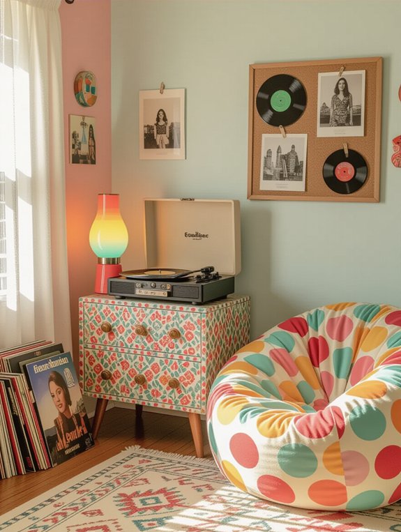 nostalgic collectibles enhance decor