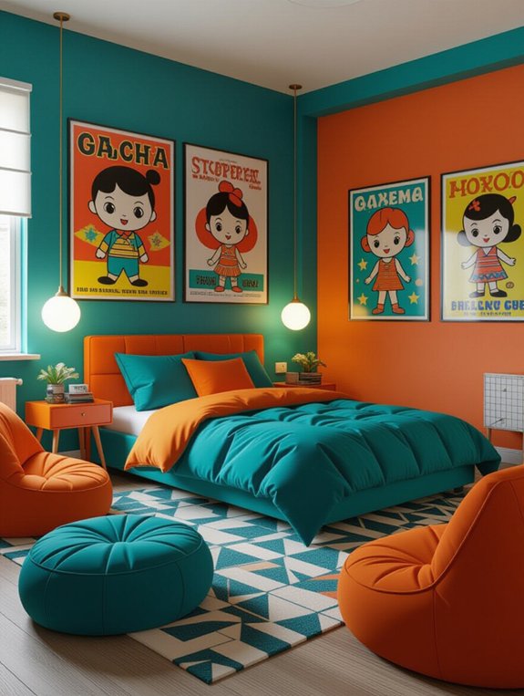 nostalgic modern bedroom design