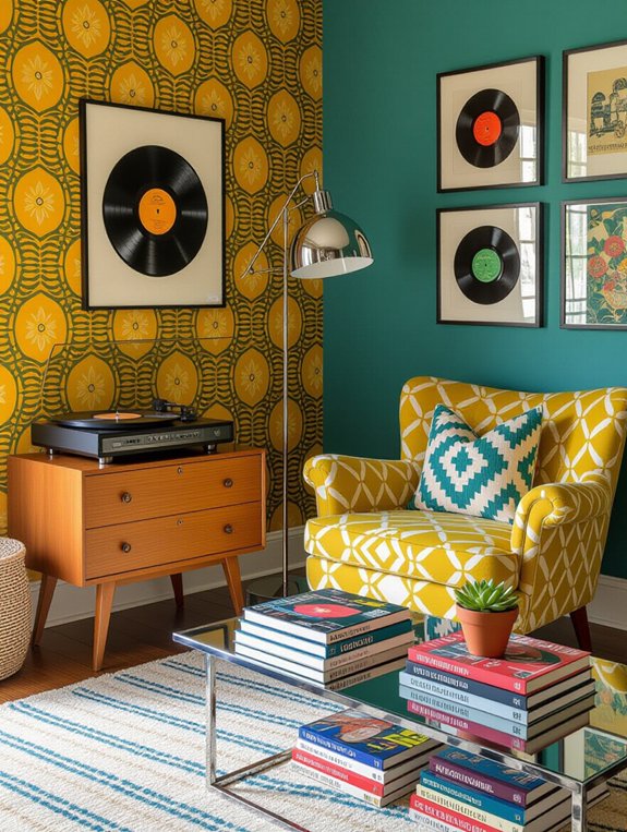 nostalgic vibrant decor fusion