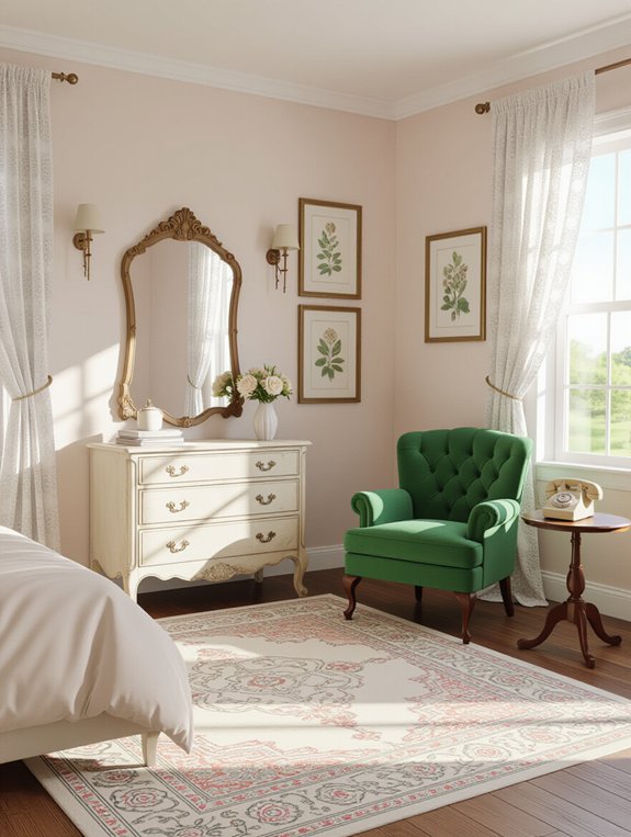 nostalgic vintage bedroom decor