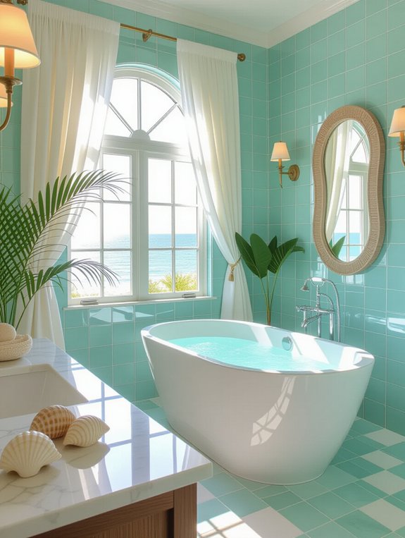 ocean inspired color palette