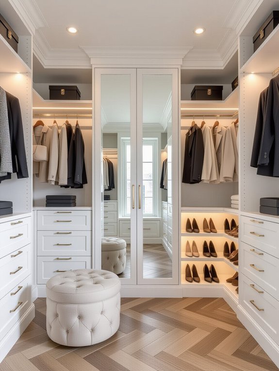 optimize closet corner storage