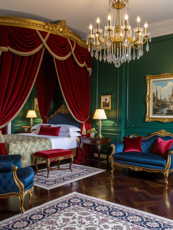 opulent jewel toned sanctuary