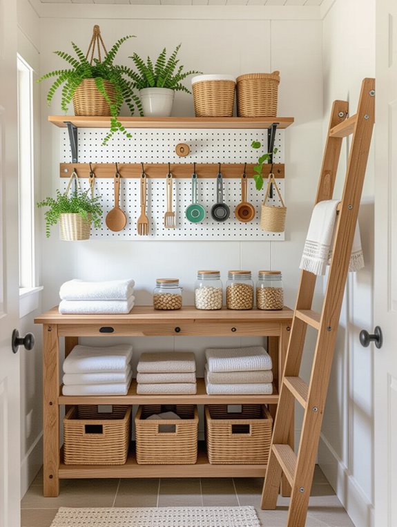 organized utility room solutions