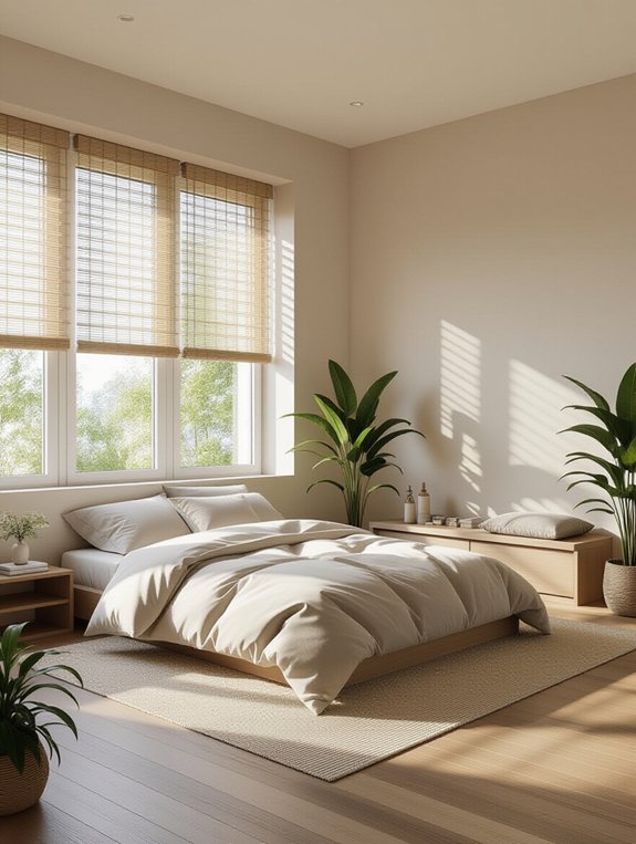 peaceful minimalist sanctuary design