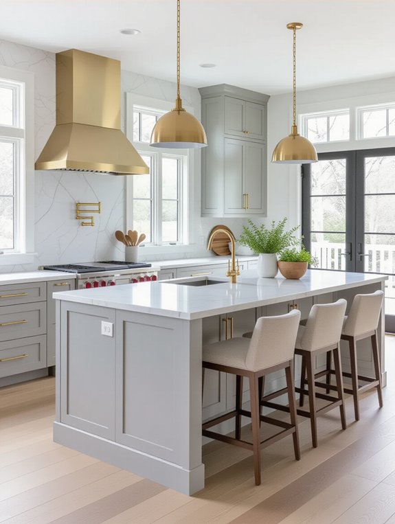 peninsula sink enhances convenience