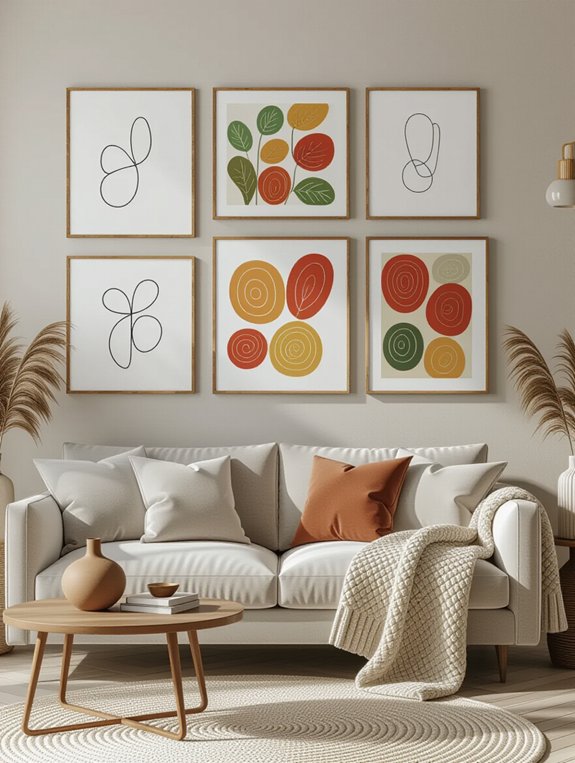 personalized art showcase display