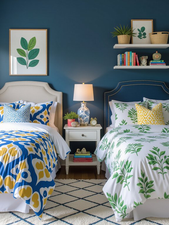 personalized shared bedroom decor