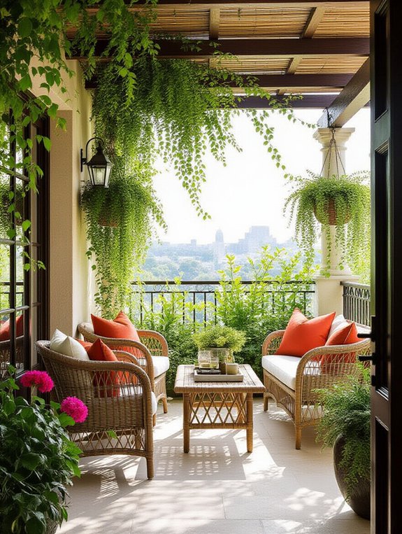 planters as space dividers