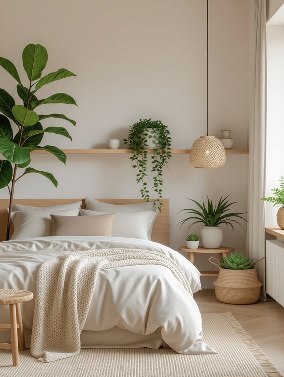 plants enhance bedroom vitality