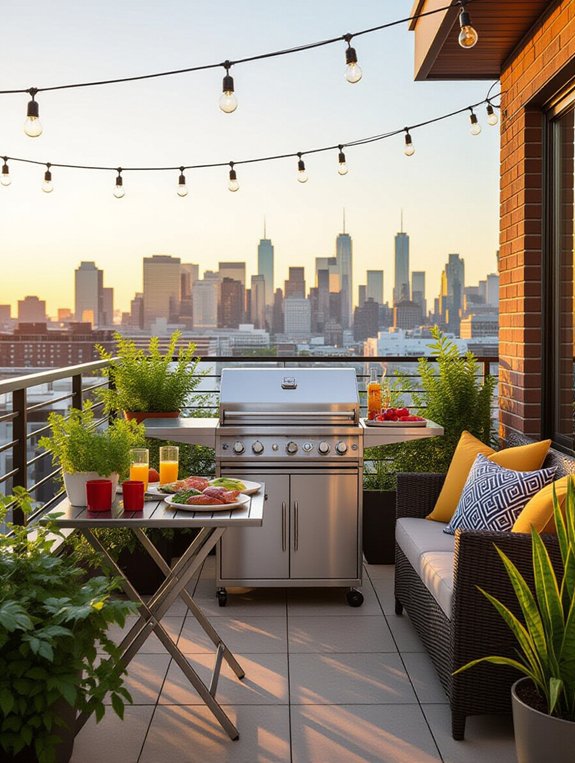 portable flexible grilling solution