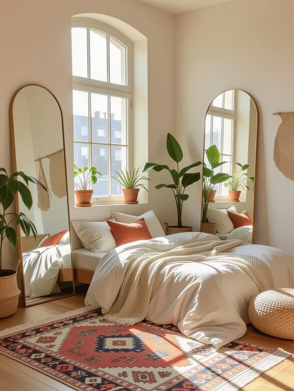 reflect natural light beautifully