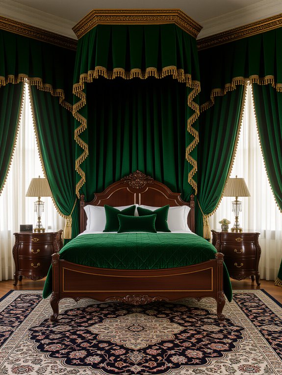 regal velvet luxury accents