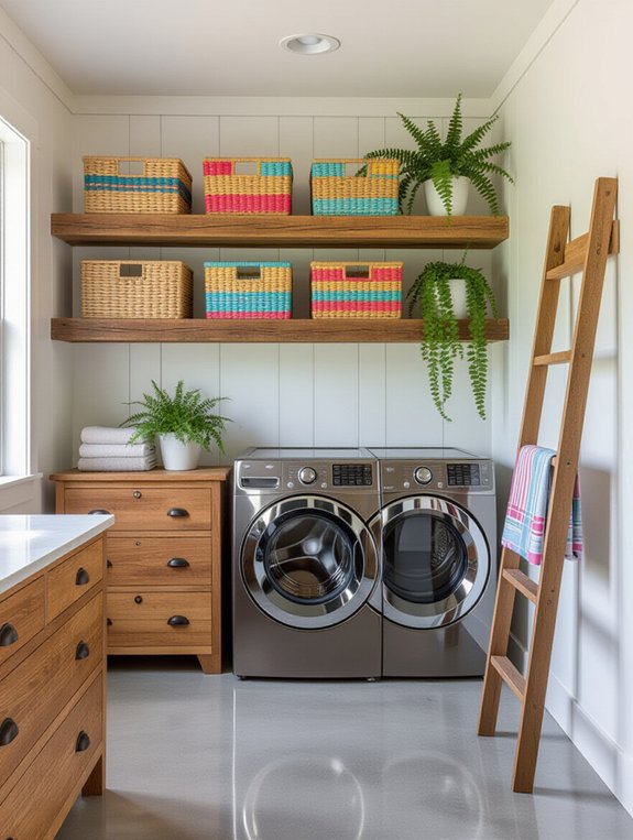 repurpose furniture for storage