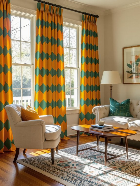 retro bold patterns textures