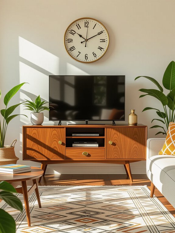 retro inspired tv units charm