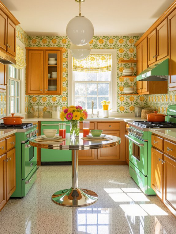 retro warmth with nostalgia