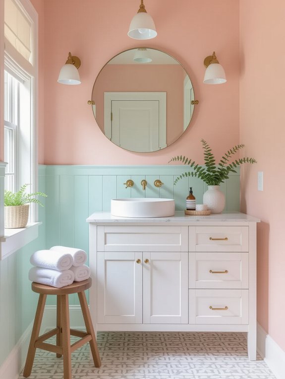 revitalize bathroom walls quickly