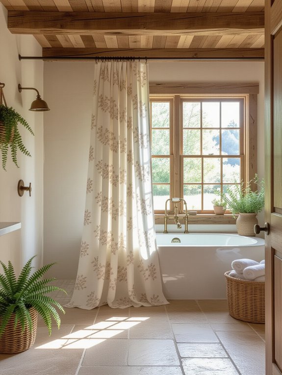 rustic charm for bathrooms