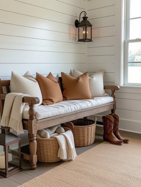 rustic charm for entryway